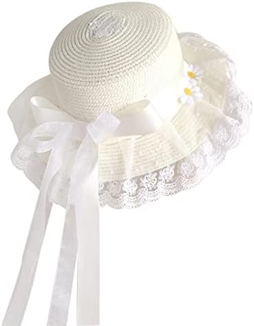 Victorian Hat Tea Party Sun Hat Lace Ribbons Straw Hats Lolita